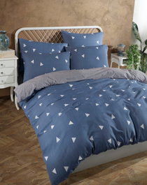L'essentiel linge de maison Geometirk - Azul